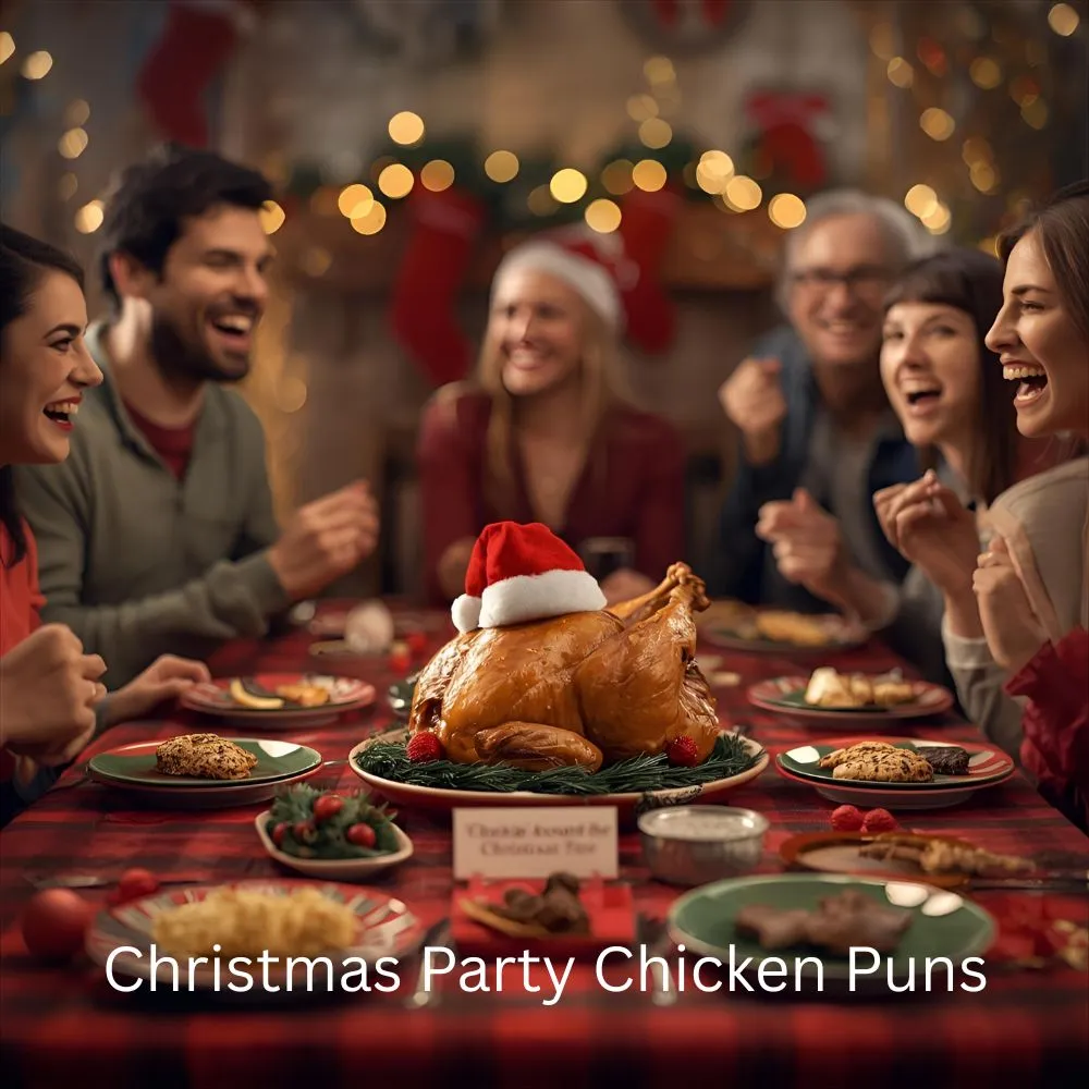  Christmas Party Chicken Puns