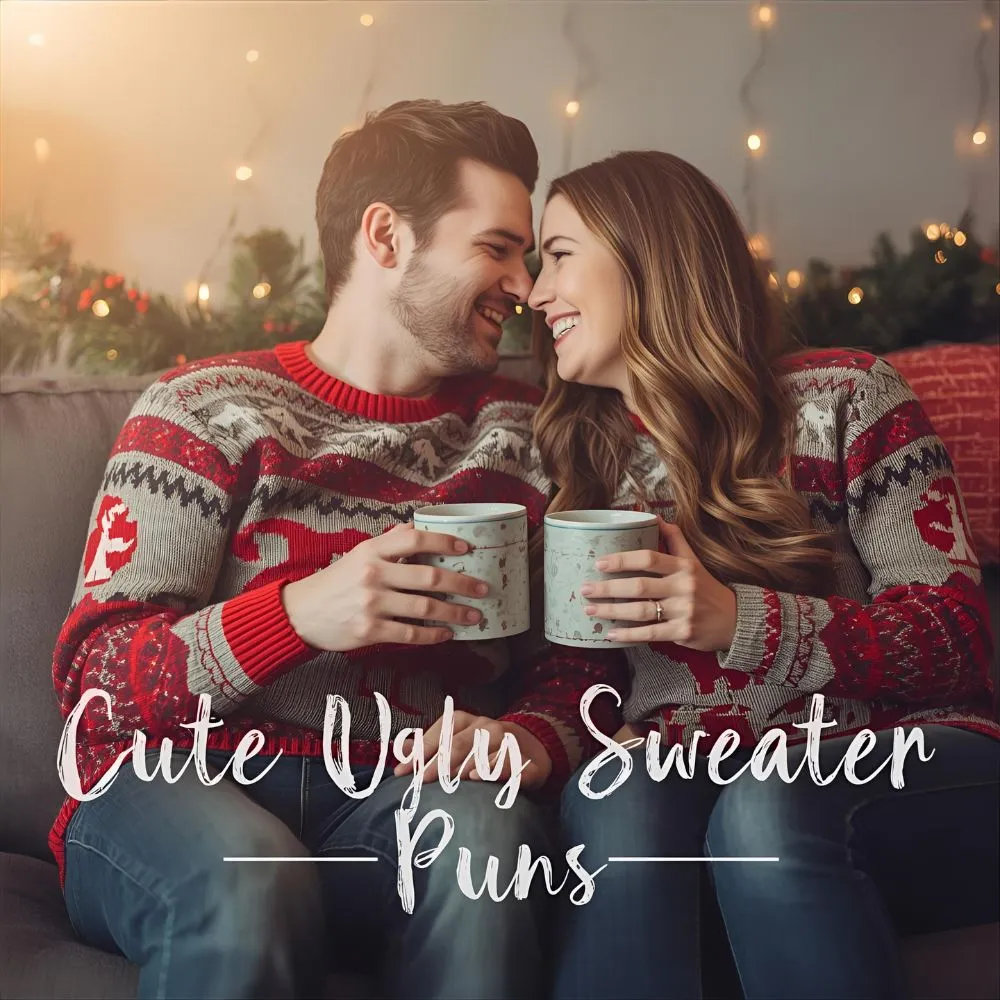  Cute Ugly Sweater Puns 
