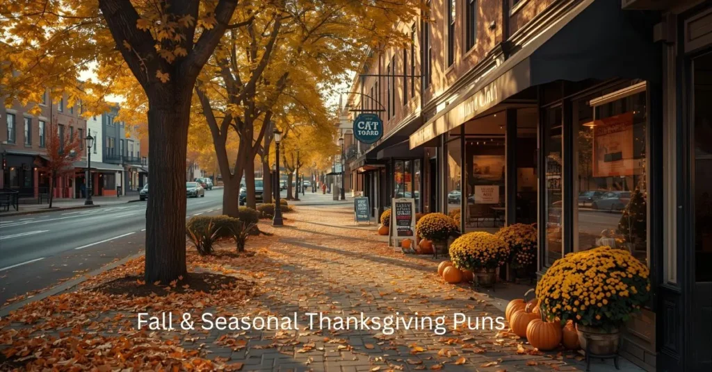  Fall & Seasonal Thanksgiving Puns 