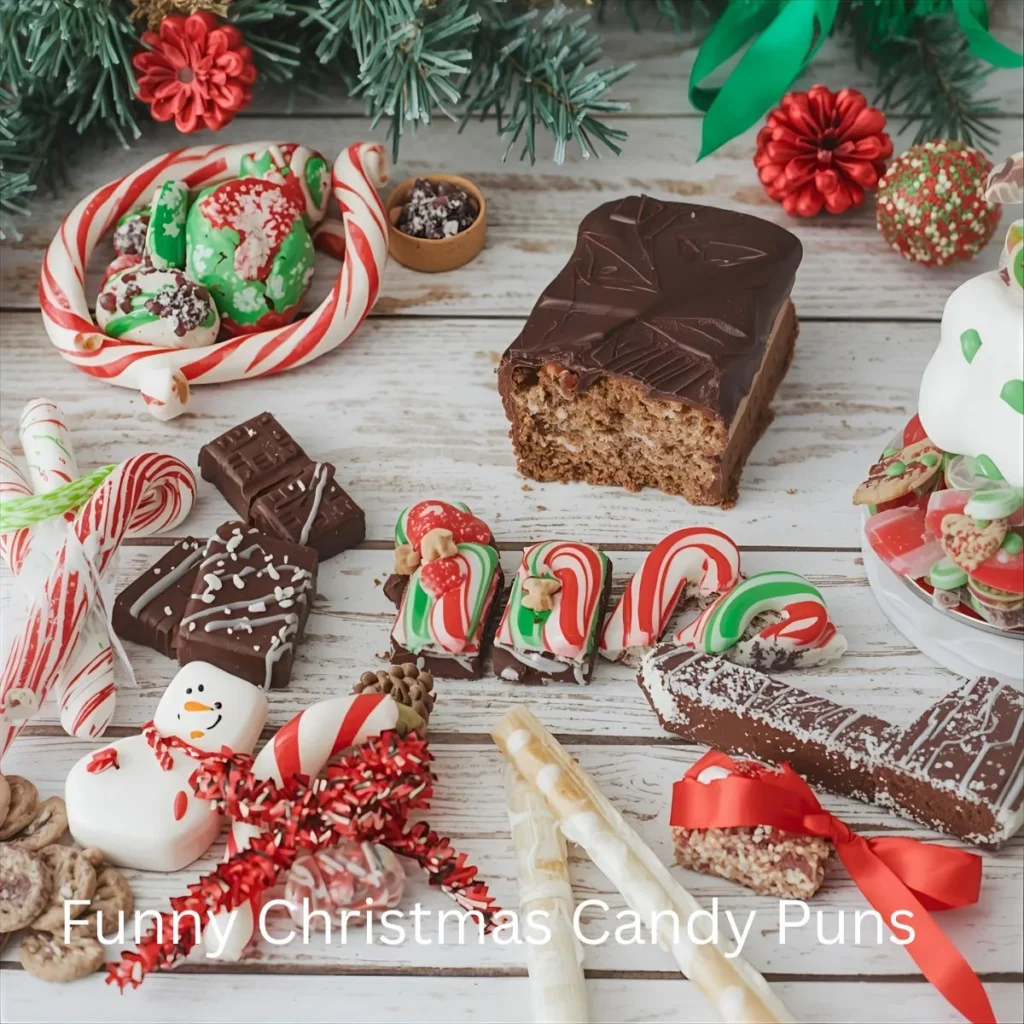Funny Christmas Candy Puns
