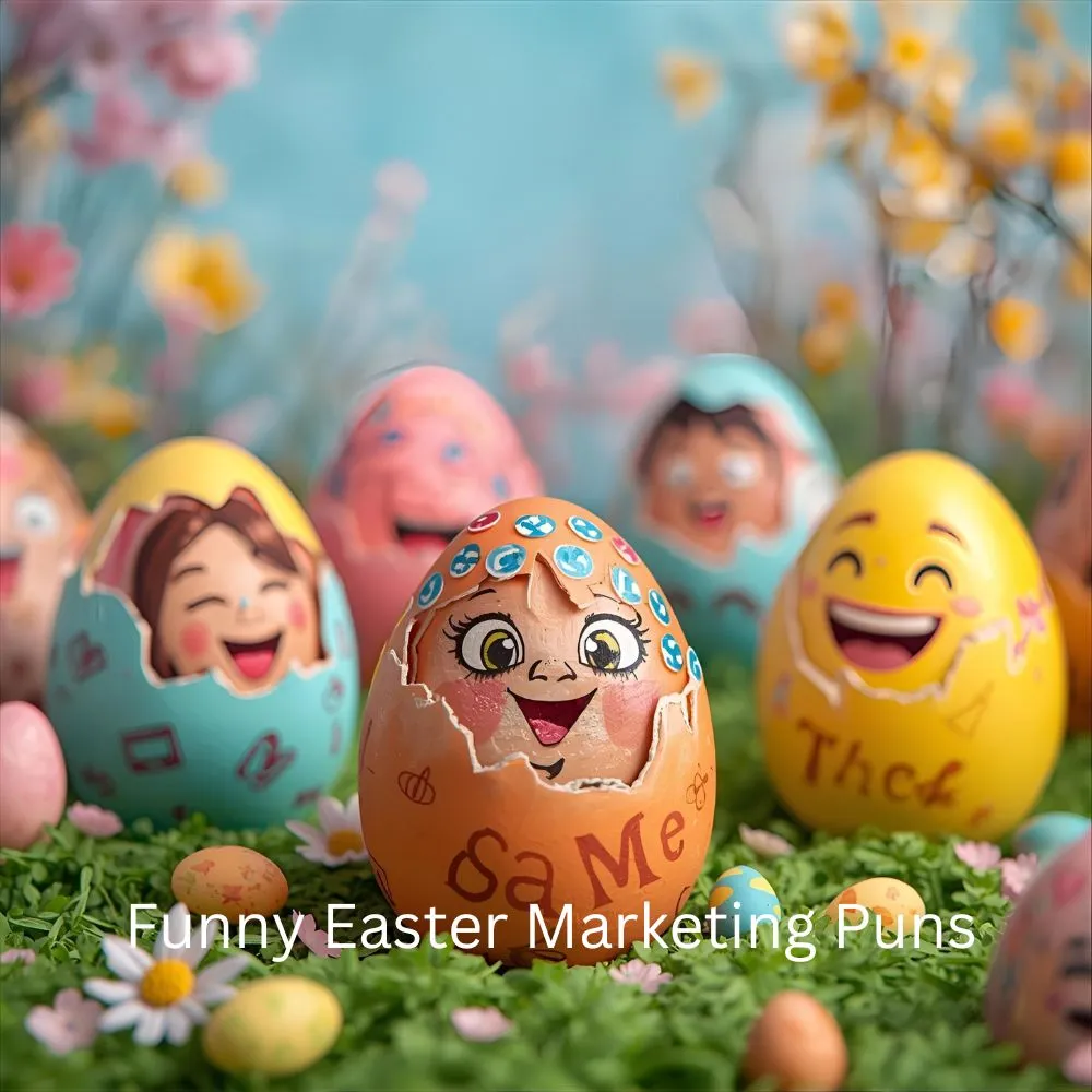  Funny Easter Marketing Puns 