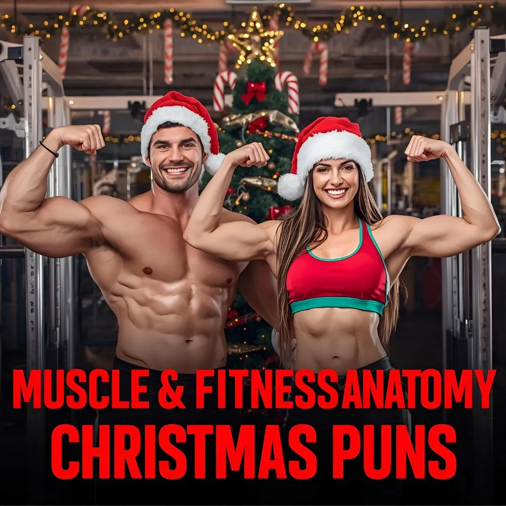 Muscle & Fitness Anatomy Christmas Puns