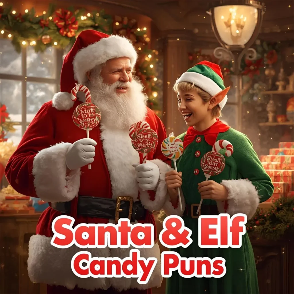 Santa & Elf Candy Puns
