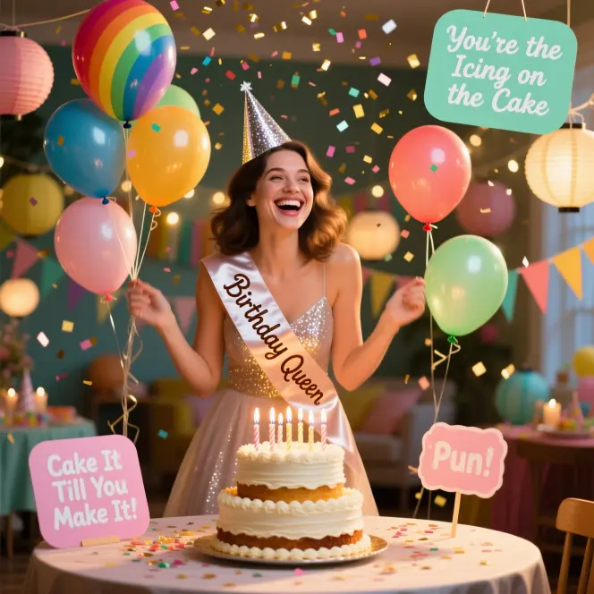 Birthday Girl Puns
