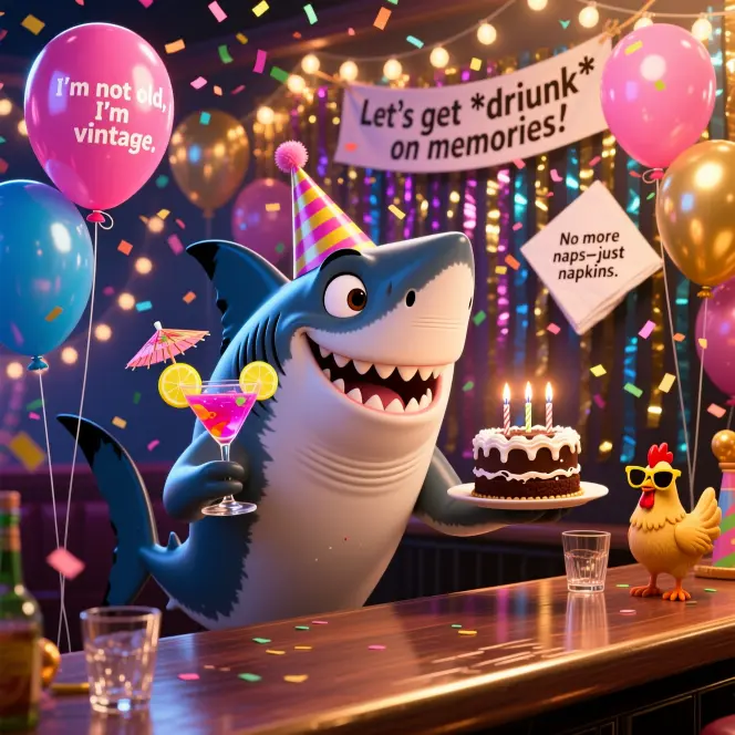  Birthday Shark Jokes for Adults 