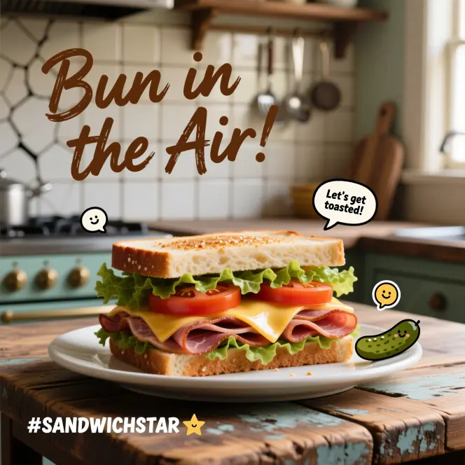 Clever & Witty Sandwich Puns