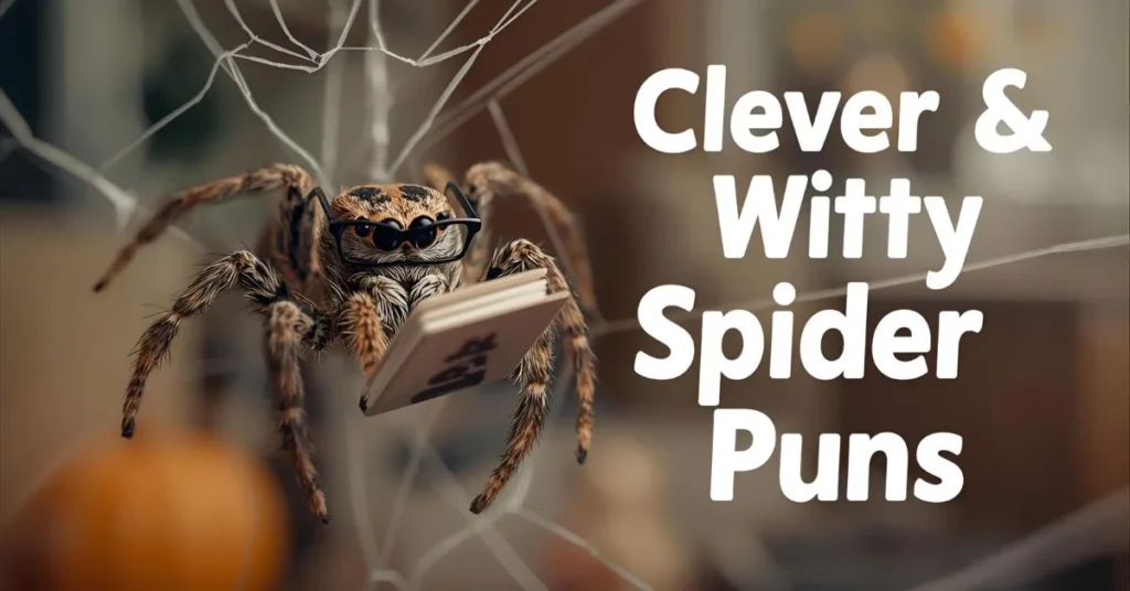 Clever & Witty Spider Puns 