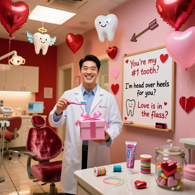 Clever Dental Valentine’s Puns 