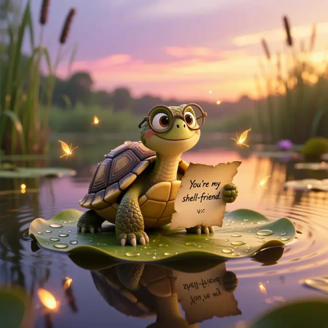 Clever Turtle Love Puns