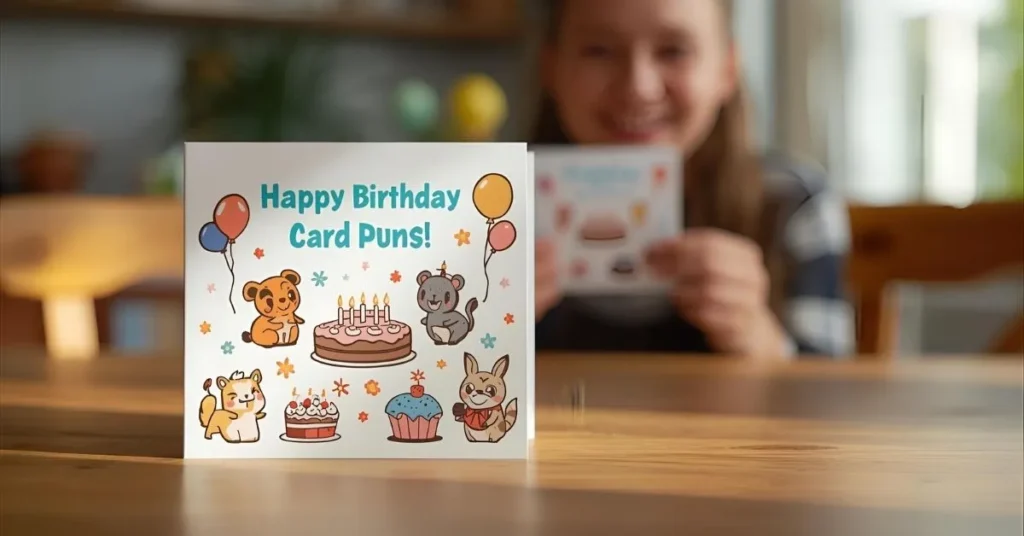 Cute & Funny Birthday Card Puns