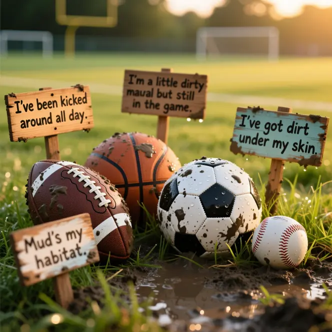 Cute Dirty Ball Puns 