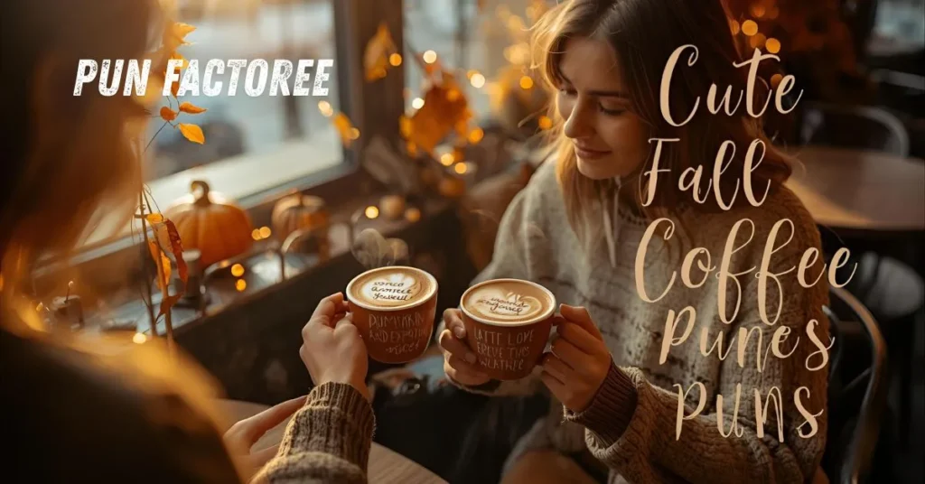  Cute Fall Coffee Puns