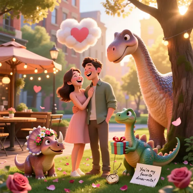 Dino Love Puns for Couples 