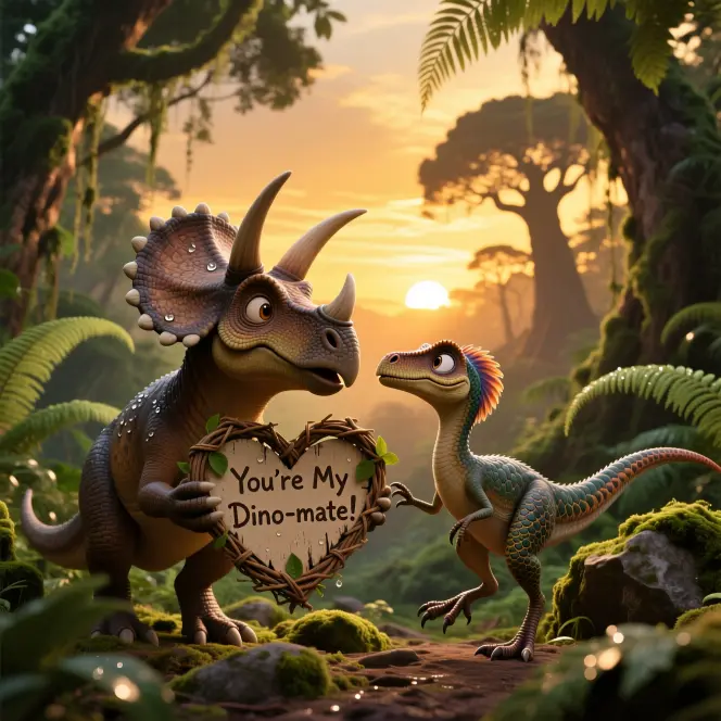 Dino Love Puns for Crushes 