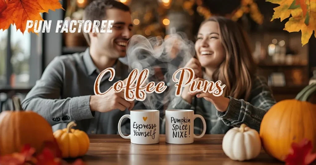 Funny Fall Coffee Puns