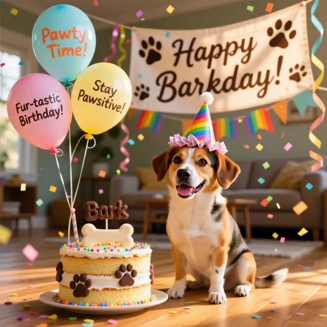 Funny Happy Birthday Dog Puns