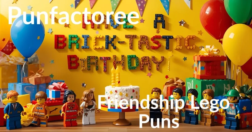  Gift & Card Lego Birthday Puns 