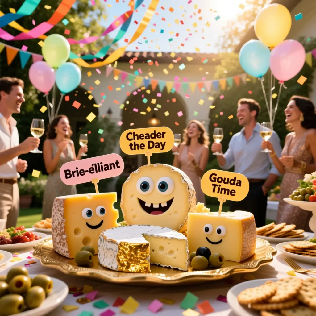 Party & Celebration Cheese Puns