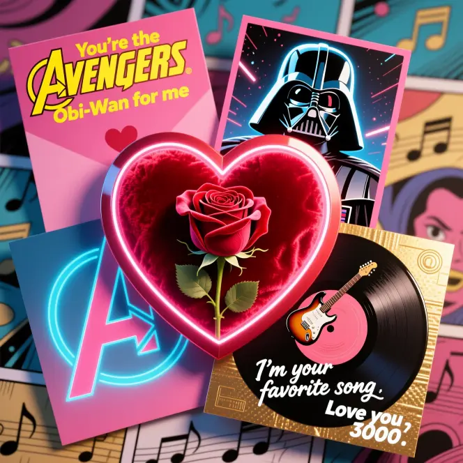  Pop Culture Valentine Card Puns