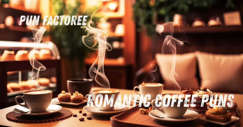 Romantic Coffee Puns