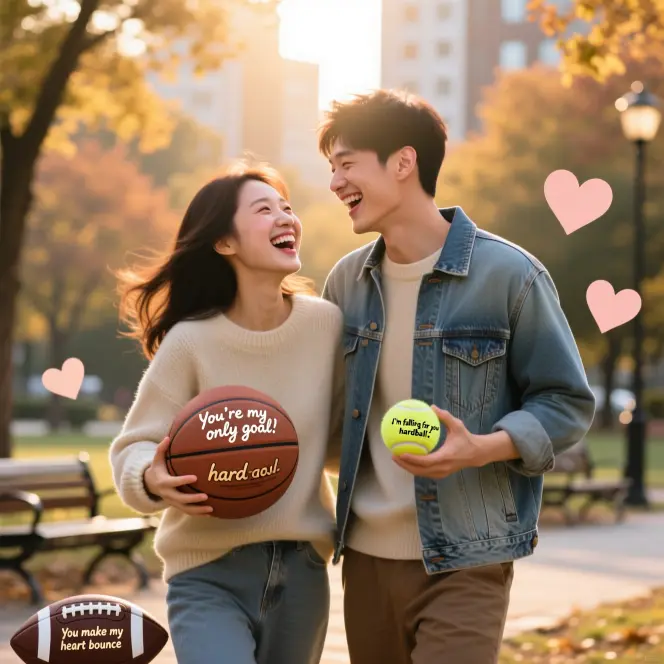 Romantic Dirty Ball Puns