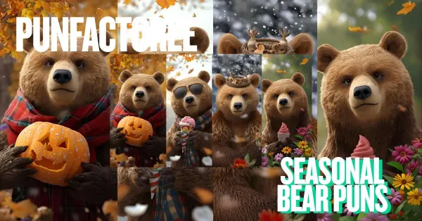 Seasonal Bear Puns