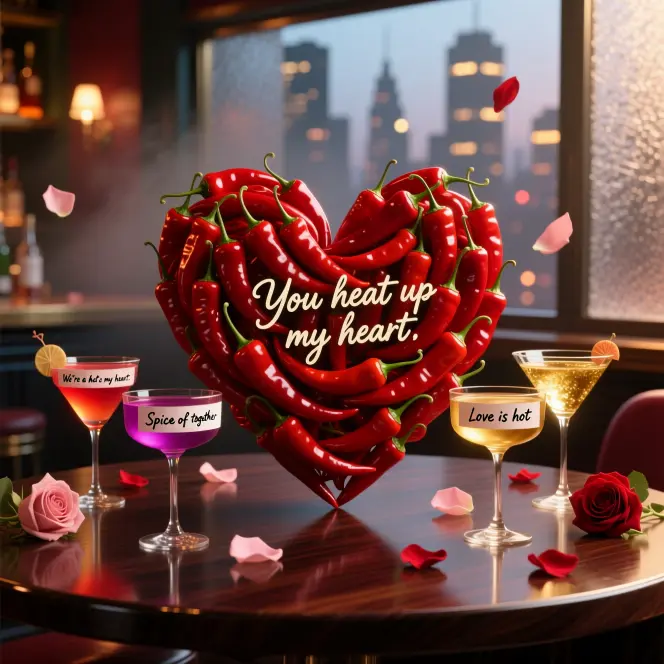 Spicy Alcohol Valentines Puns 