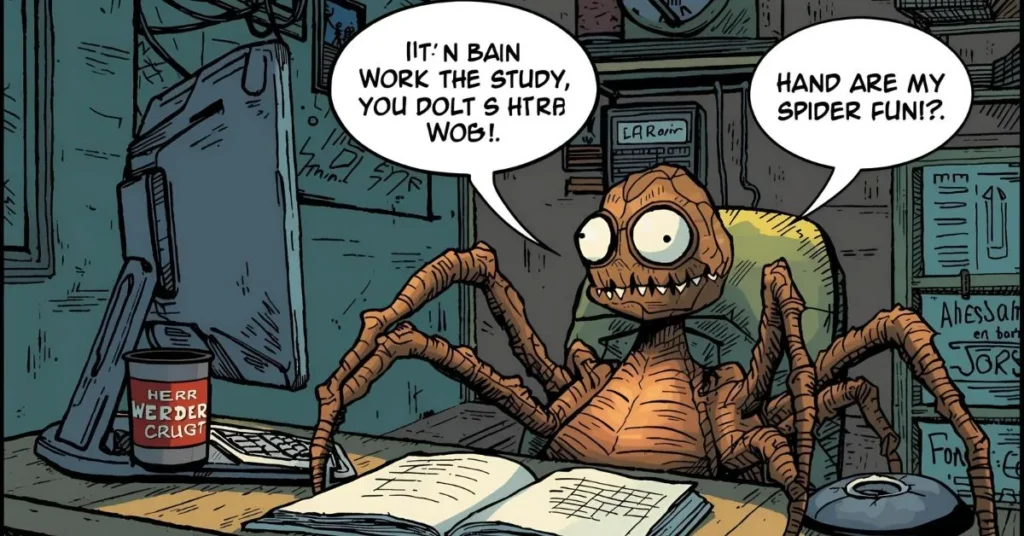  Work & Study Spider Puns