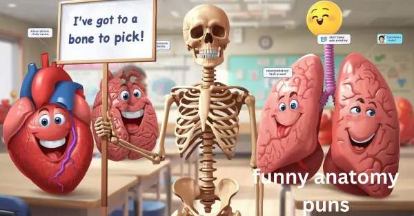 funny anatomy puns