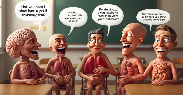 human anatomy jokes