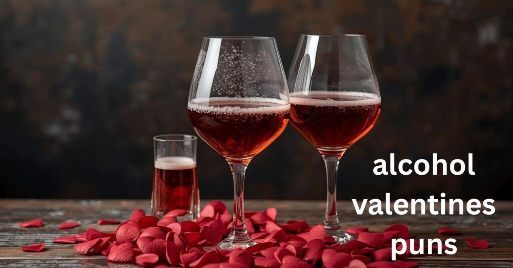 valentines alcohol puns