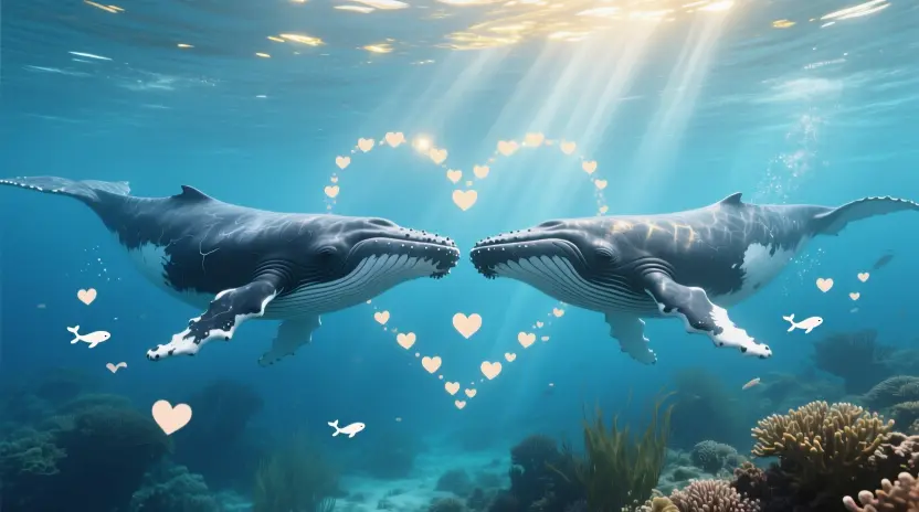 Whale Puns Love