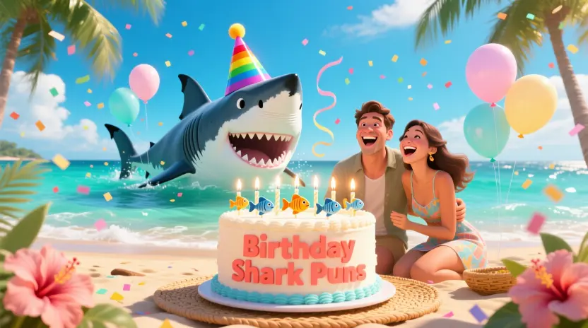 birthday shark puns