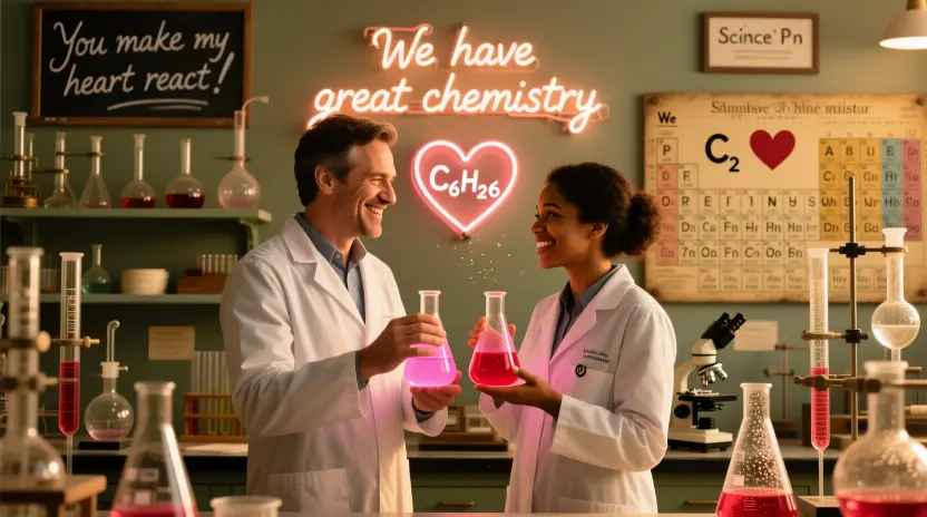 cheesy science valentines puns