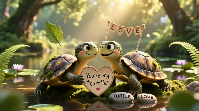 turtle love puns