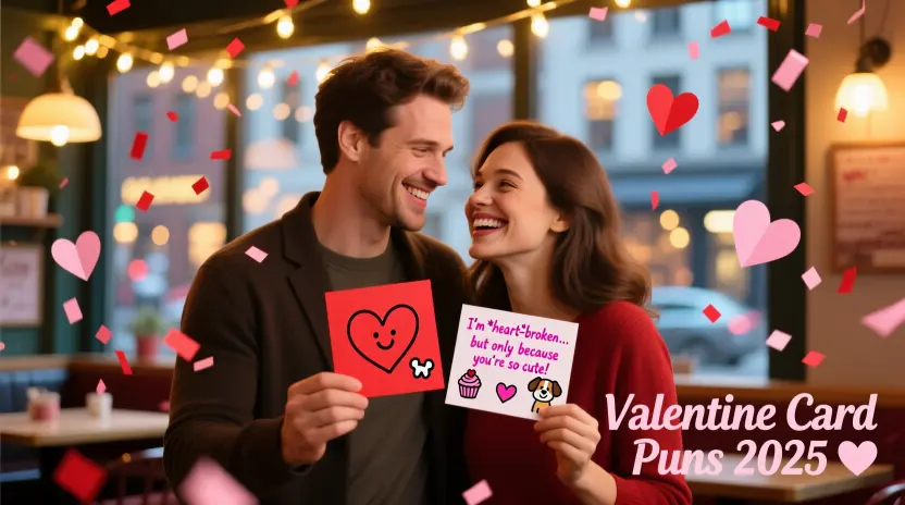 valentine card puns