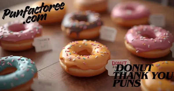 Donut Thank You Puns
