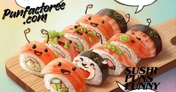 sushi puns funny