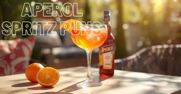 aperol spritz puns
