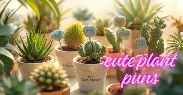 cute plant puns