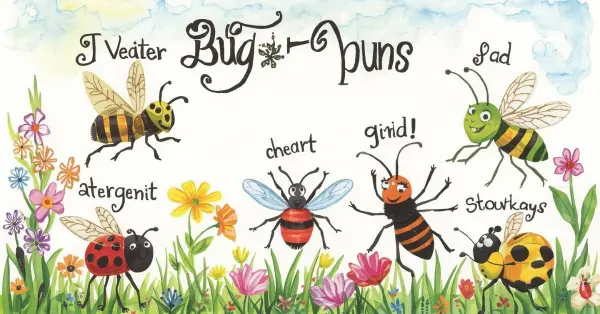 funny bug puns