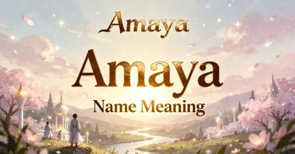 Amaya Name Meaning