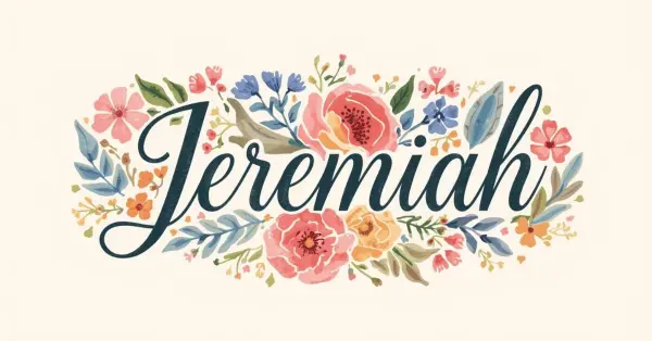 Jeremiah Name Meaning