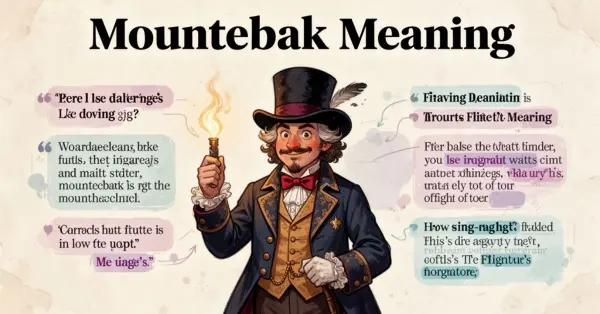 Mountebank Meaning