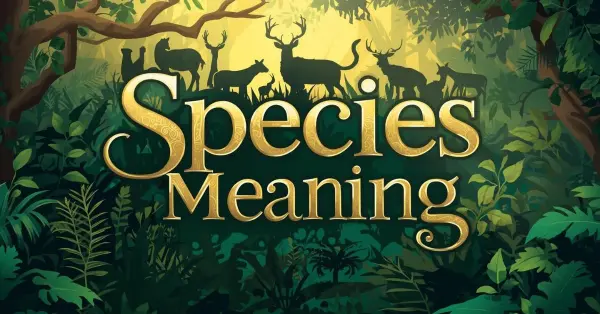 Species Meaning